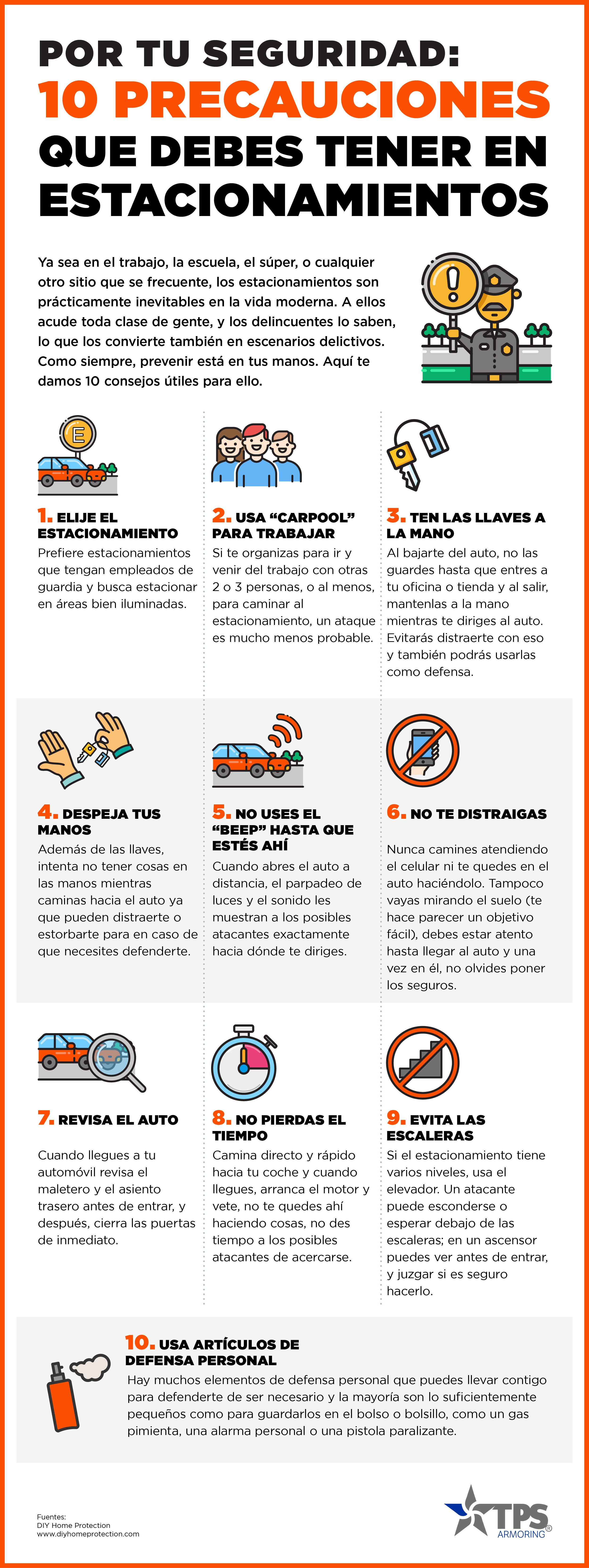 Medidas De Seguridad En Estacionamientos